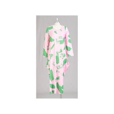 PINK AND GREEN ONE SIZE FITS UP TO 1X KARA CHIC BEAUTY