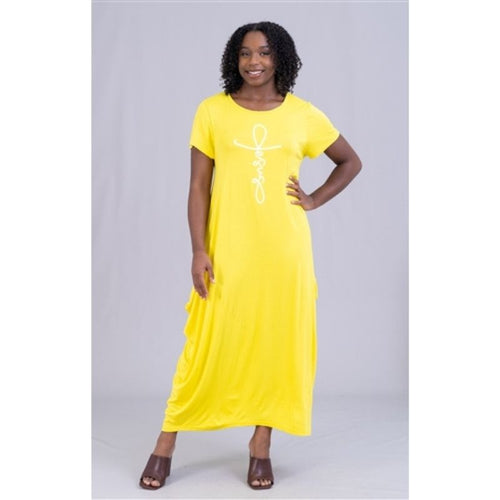 STUNNING JESUS MAXI DRESS- THESE ARE LABELED AS THE MOST COMFORTABLE DRESS IN THE WORLD!