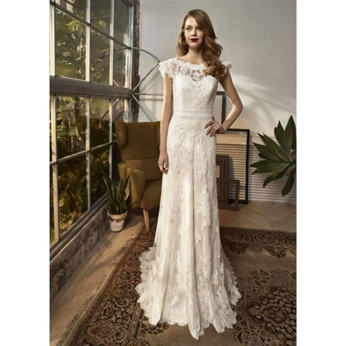 STUNNING WEDDING GOWN BY BEAUTIFUL BY ENZOANI- ELEGANCE!